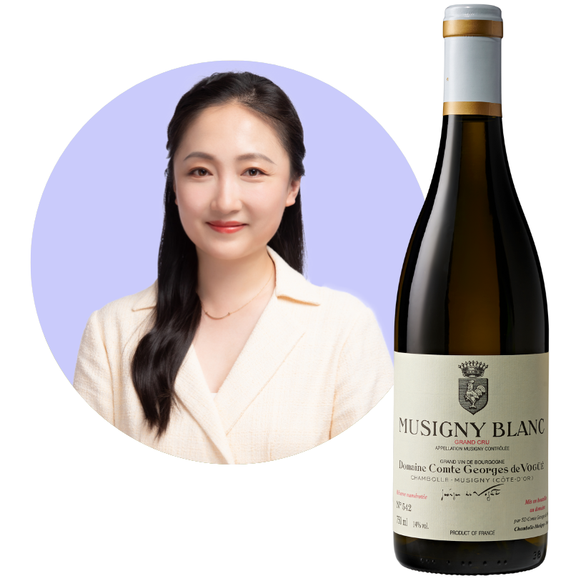 Mengyan Zhu, Fine Wine Advisor - Cult Wines - Domaine Comte Georges de Vogüé Musigny Blanc Grand Cru 2015