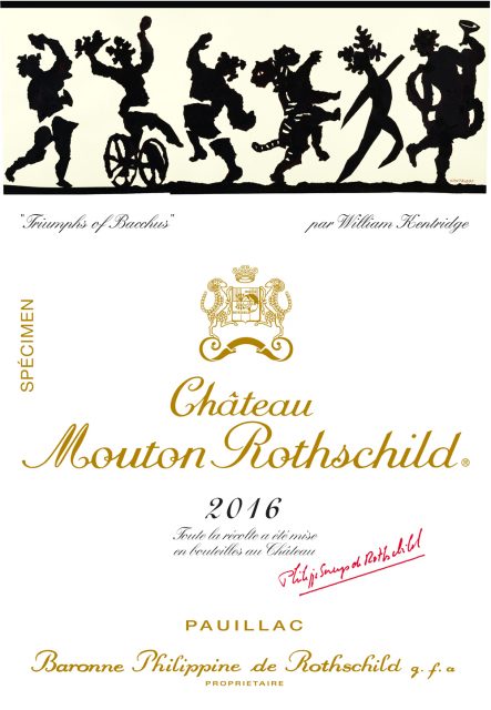 Mouton releases 2016 vintage label